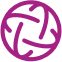 Circle Purple The Gravitate Circle in Purple