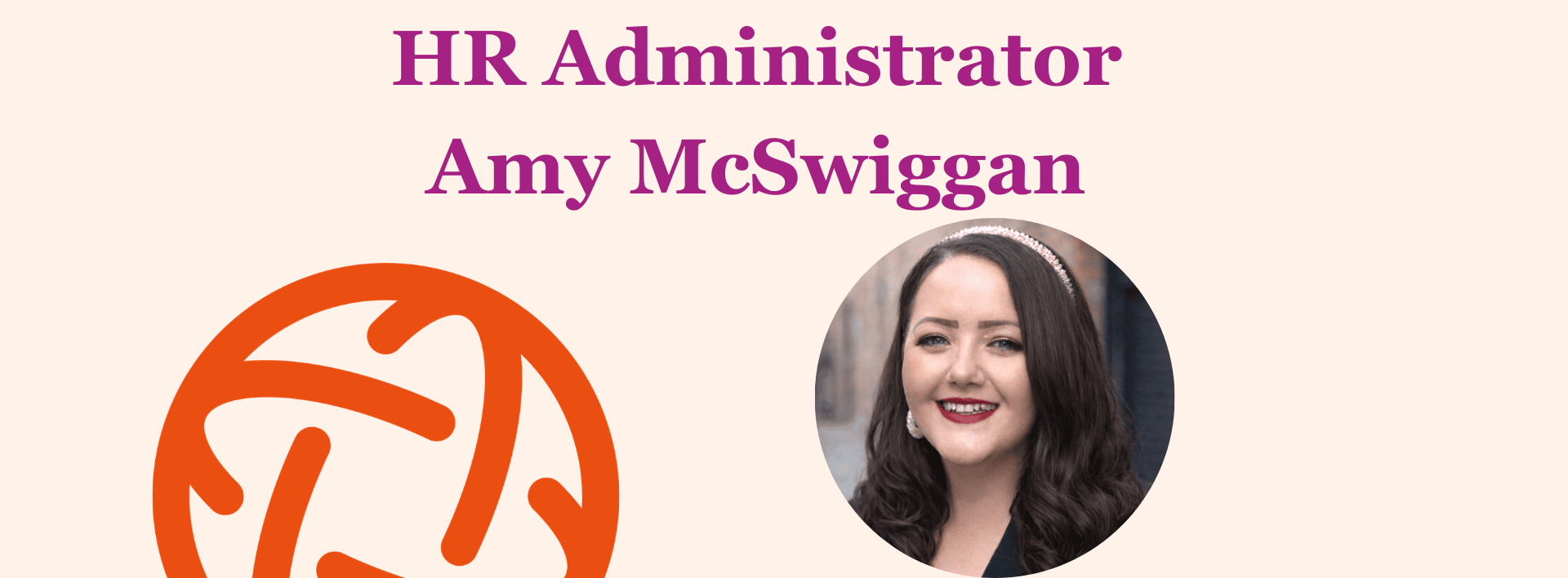 HR Administrator Amy McSwiggan